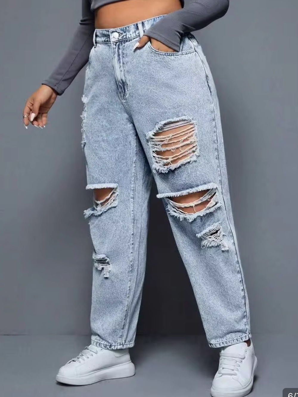 SHEIN Boyfriend Jeans for Women
